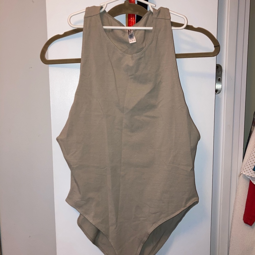American apparel racerback bodysuit
